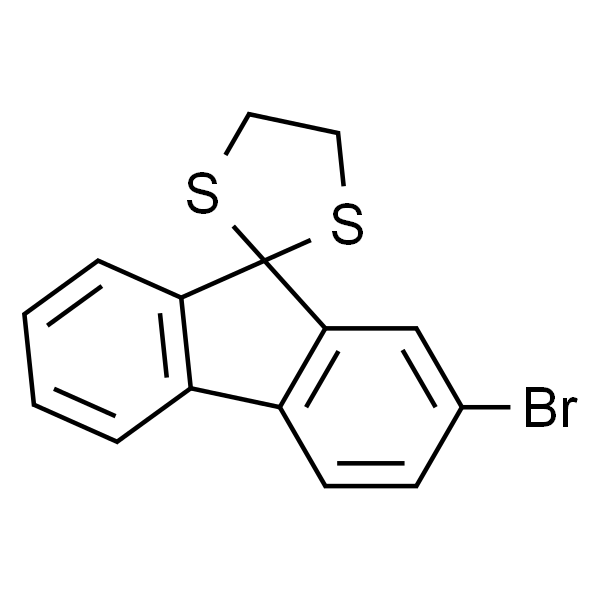 Spiro[1,3-dithiolane-2,9'-[9H]fluorene], 2'-bromo-