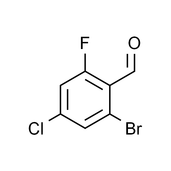 2-溴-4-氯-6-氟苯甲醛