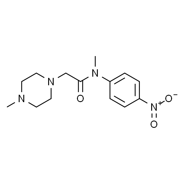 N,4-二甲基-N-(4-硝基苯基)-1-哌嗪乙酰胺