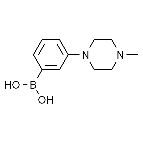 3-(4-甲基-1-哌嗪基)苯硼酸