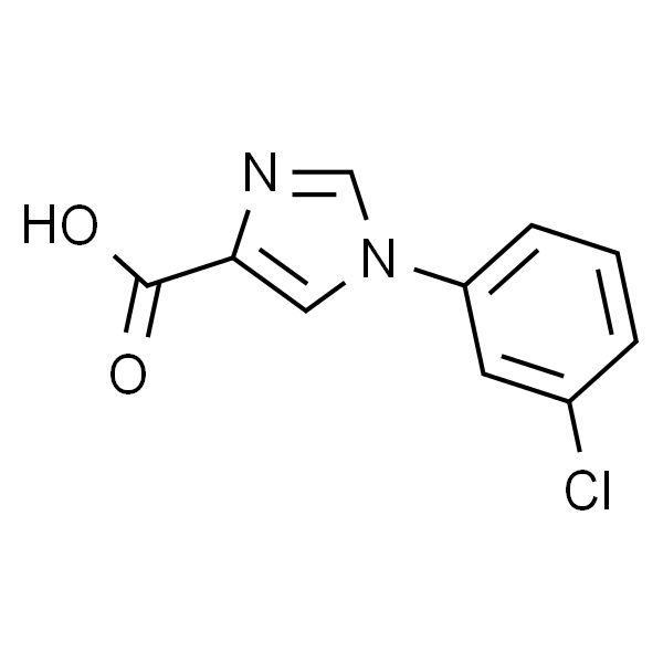 1-(3-氯苯基)-1H-咪唑-4-羧酸