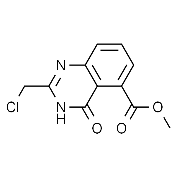 5-Quinazolinecarboxylic acid, 2-(chloromethyl)-3,4-dihydro-4-oxo-, methyl ester