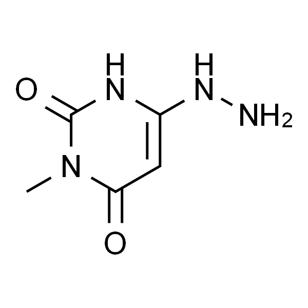 6-肼基-3-甲基嘧啶-2,4(1H,3H)-二酮