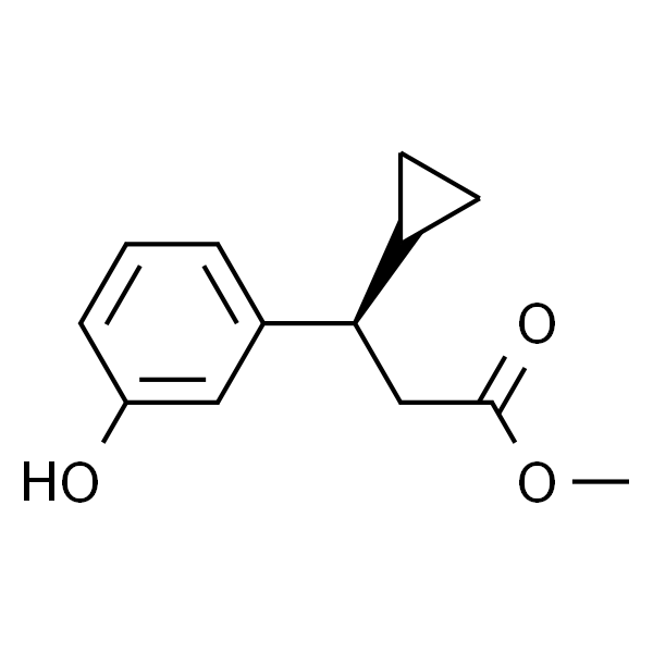 (βR)-β-Cyclopropyl-3-hydroxybenzenepropanoic Acid Methyl Ester