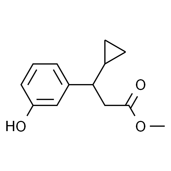 3-环丙基-3-(3-羟基苯基)丙酸甲酯