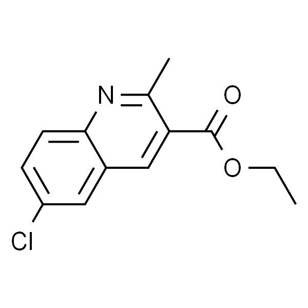 6-氯-2-甲基喹啉-3-甲酸乙酯