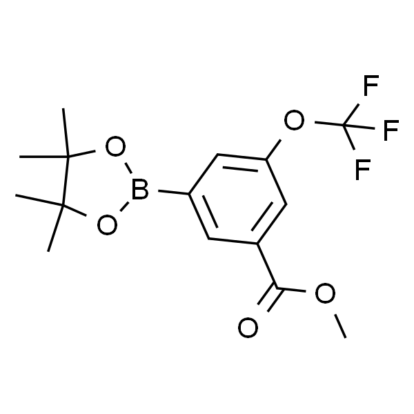 3-(4,4,5,5-四甲基-1,3,2-二氧硼杂环戊烷-2-基)-5-(三氟甲氧基)苯甲酸甲酯