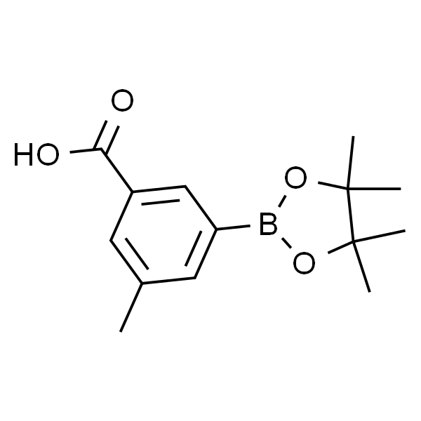 3-甲基-5-(4,4,5,5-四甲基-1,3,2-二氧硼杂环戊烷-2-基)苯甲酸
