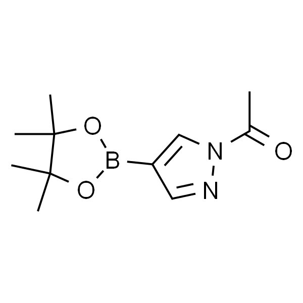 1-(4-(4,4,5,5-四甲基-1,3,2-二氧杂硼杂环戊烷-2-基)-1H-吡唑-1-基)乙-1-酮