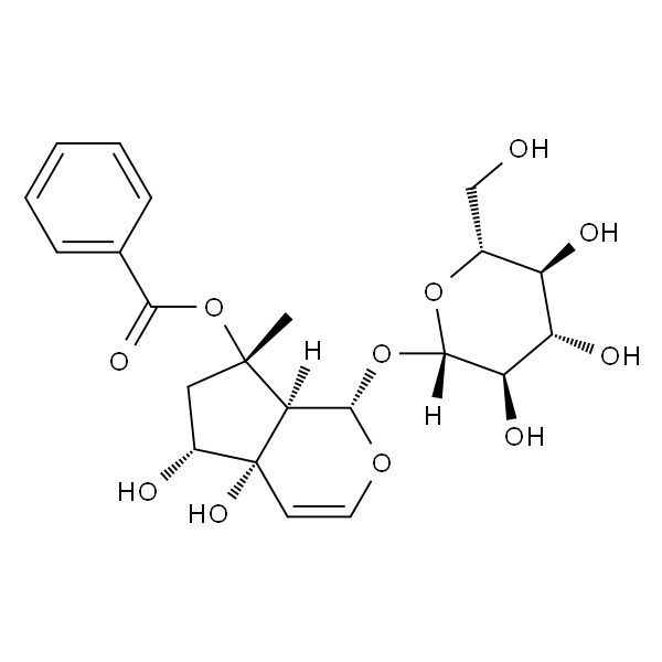 8-O-苯甲酰哈巴苷