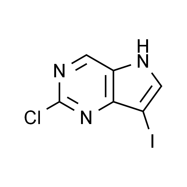 2-Chloro-7-iodo-5H-pyrrolo[3,2-d]pyrimidine