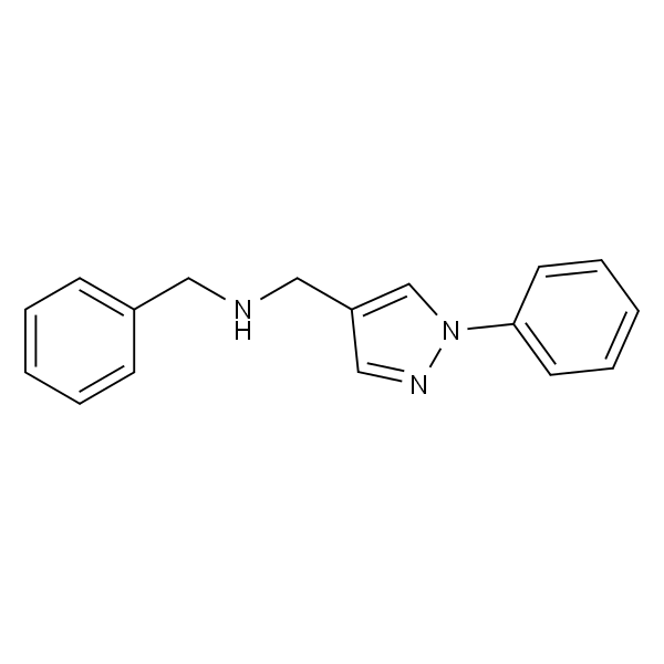 N-苄基-1-(1-苯基-1H-吡唑-4-基)甲酰胺