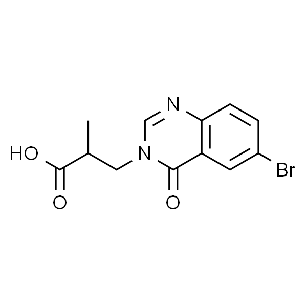 3-(6-溴-4-氧代喹唑啉-3(4H)-基)-2-甲基丙酸