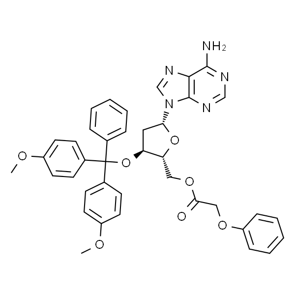 N6-Phenoxyacetyl-5'-O-(4,4'-dimethoxytrityl)-2'-deoxyadenosine