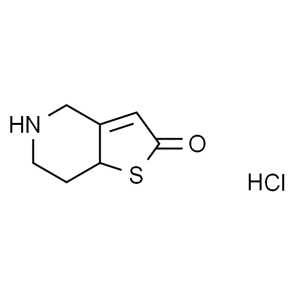 5,6,7,7a-四氢噻吩并[3,2-c]吡啶-2(4H)-酮 盐酸盐