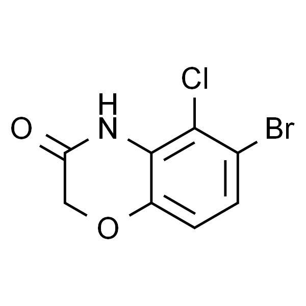 6-溴-5-氯-2H-苯并[b][1,4]噁嗪-3(4H)-酮