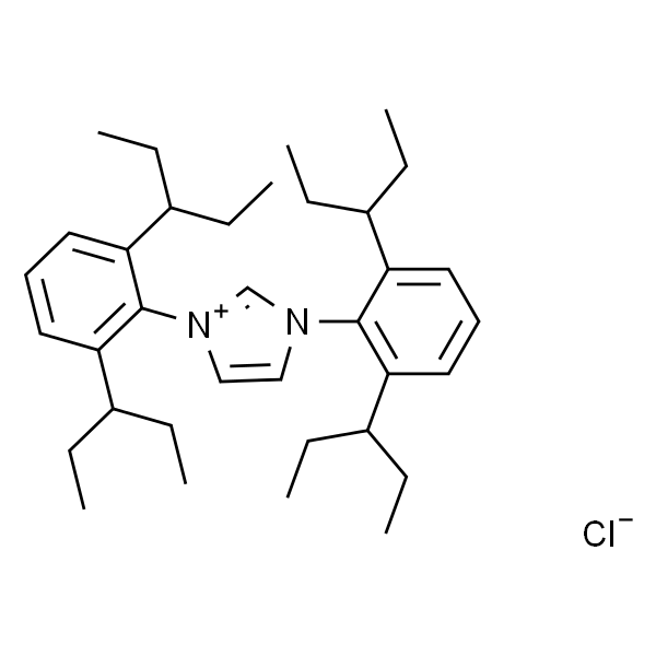 1,3-双(2,6-二(戊-3-基)苯基)-1H-咪唑-3-鎓氯化物