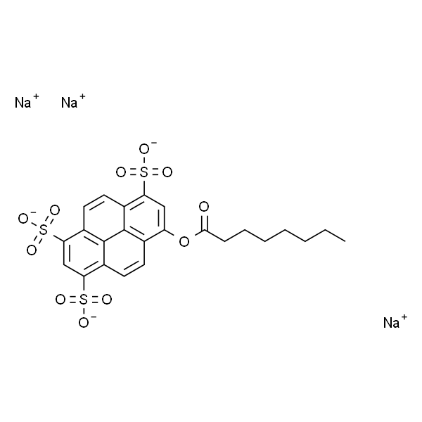 8-Octanoyloxypyrene-1,3,6-trisulfonic acid trisodium salt suitable for fluorescence, 