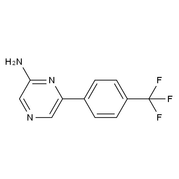 6-(4-(三氟甲基)苯基)吡嗪-2-胺