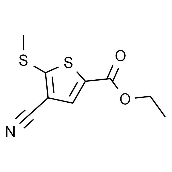 4-氰基-5-(甲硫基)噻吩-2-甲酸乙酯