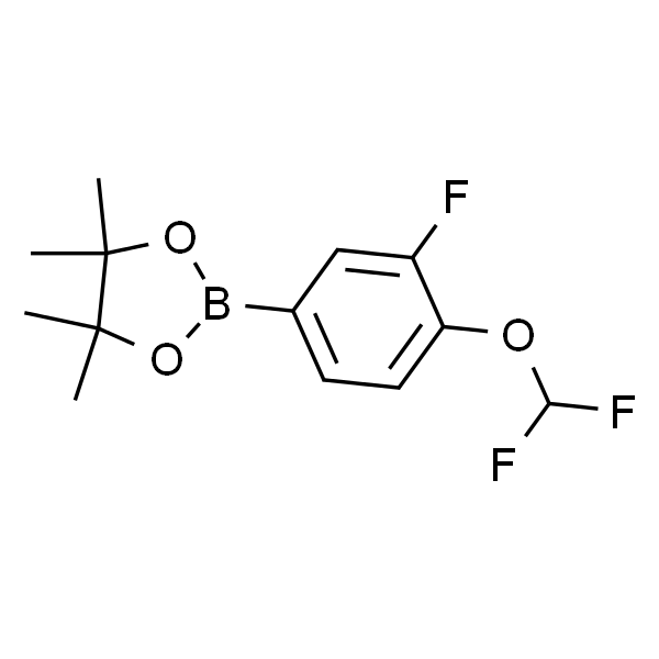 2-(4-(二氟甲氧基)-3-氟苯基)-4,4,5,5-四甲基-1,3,2-二氧杂硼烷