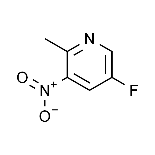 5-氟-2-甲基-3-硝基吡啶