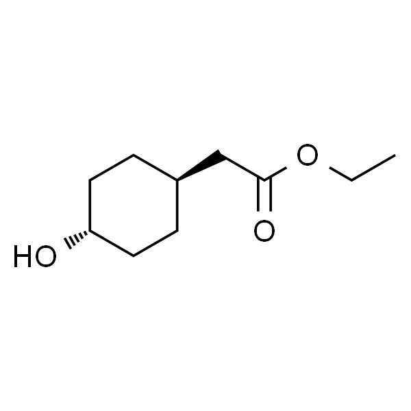 Cyclohexaneacetic acid, 4-hydroxy-, ethyl ester, trans-