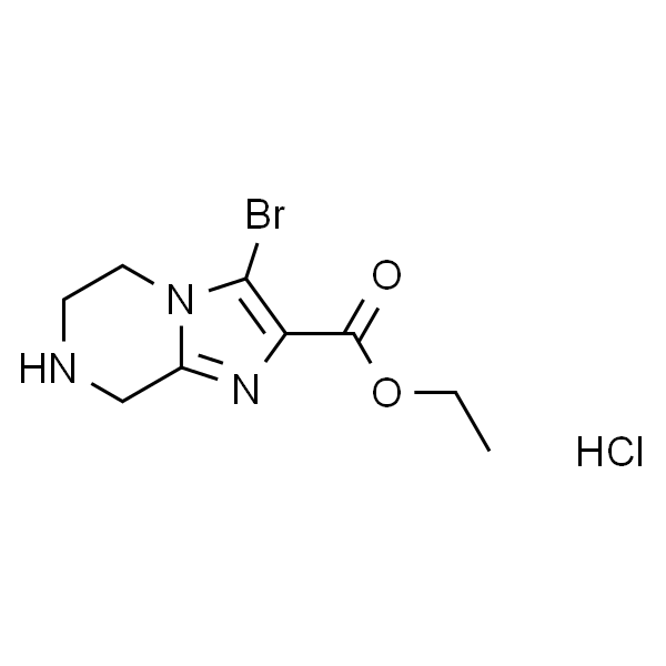 3-溴-5,6,7,8-四氢咪唑并[1,2-a]吡嗪-2-甲酸乙酯盐酸盐