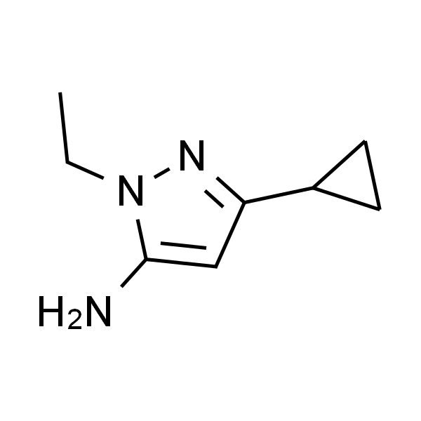 5-环丙基-2-乙基吡唑-3-胺