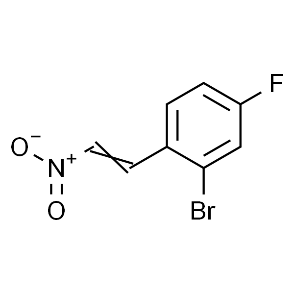 2-溴-4-氟-1-(2-硝基乙烯基)苯