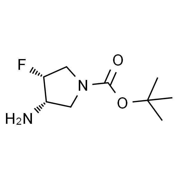 (3S,4R)-3-氨基-4-氟吡咯烷-1-羧酸叔丁酯