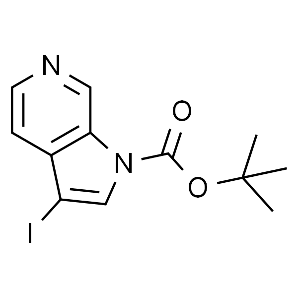 3-碘-1H-吡咯并[2,3-c]吡啶-1-羧酸叔丁酯