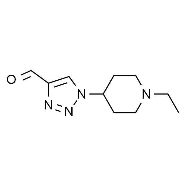 1-(1-Ethylpiperidin-4-yl)-1H-1,2,3-triazole-4-carbaldehyde