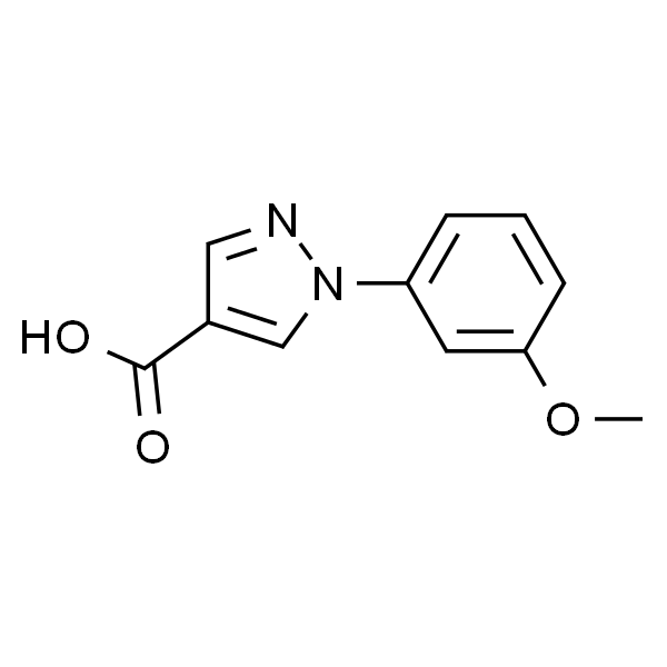 1-(3-甲氧基苯基)-1H-吡唑-4-羧酸