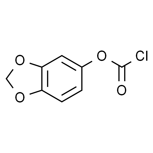 苯并[d] [1,3]间二氧杂环戊烯-5-基氯甲酸酯