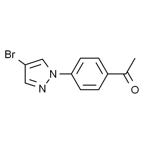 1-(4-(4-溴-1H-吡唑-1-基)苯基)乙烷-1-酮