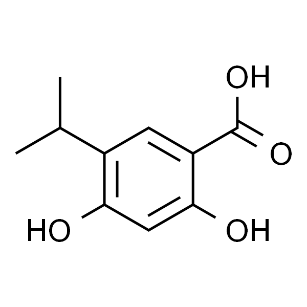 2,4-二羟基-5-异丙基苯甲酸