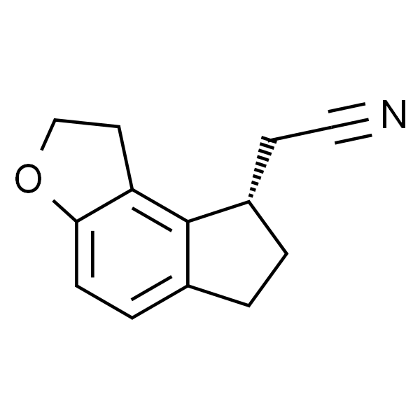 (S)-2-(2,6,7,8-tetrahydro-1H-indeno[5,4-b]furan-8-yl)acetonitrile