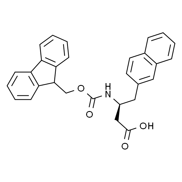 Fmoc-(S)-3-氨基-4-(2-萘基)-丁酸