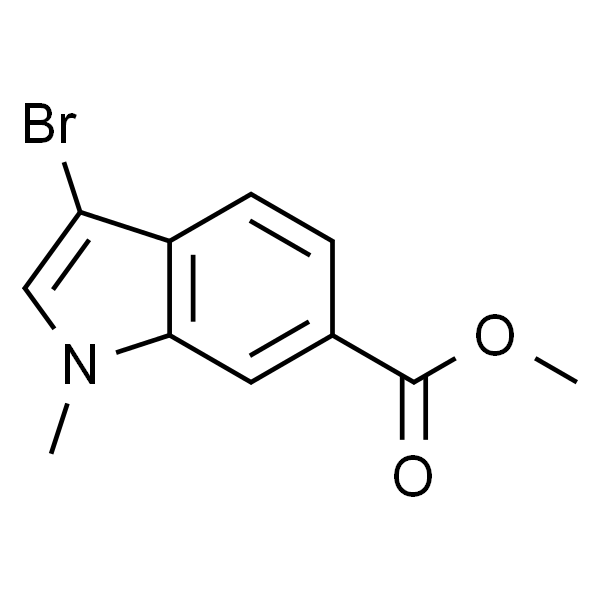 1-甲基-3-溴吲哚-6-甲酸甲酯