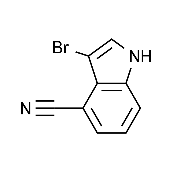 3-溴-4-氰基-1H-吲哚