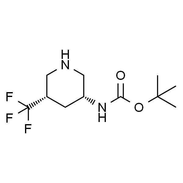 顺式-3-(Boc-氨基)-5-三氟甲基哌啶