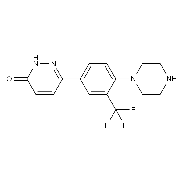 6-(4-(哌嗪-1-基)-3-(三氟甲基)苯基)哒嗪-3(2H)-酮