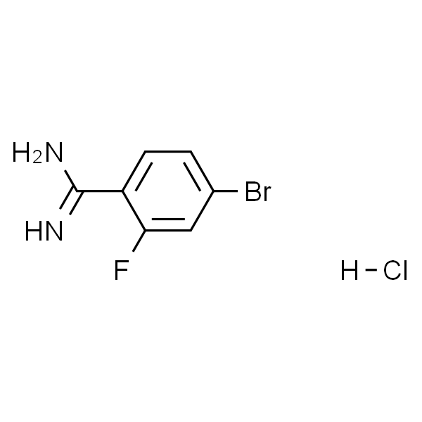 Benzenecarboximidamide, 4-bromo-2-fluoro- (hydrochloride)(1:1)