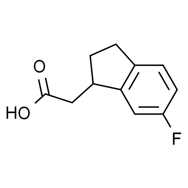 2-(6-氟-1-茚满基)乙酸