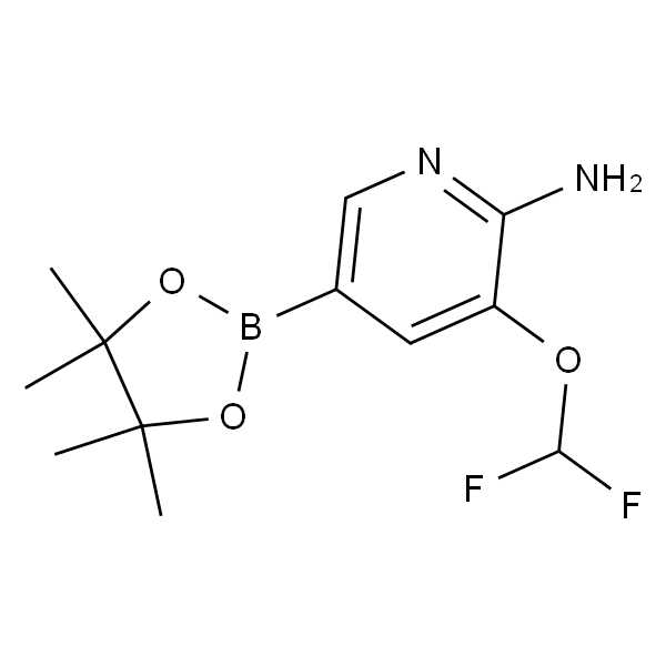 3-(二氟甲氧基)-5-(4,4,5,5-四甲基-1,3,2-二氧杂硼烷-2-基)吡啶-2-胺