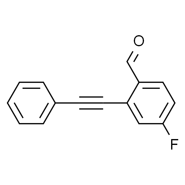 4-氟-2-(苯基炔基)苯甲醛