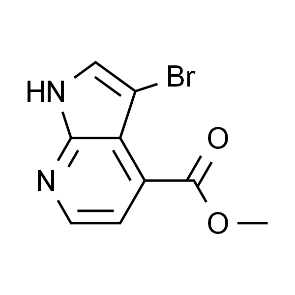 3-溴-1H-吡咯并[2,3-b]吡啶-4-甲酸甲酯