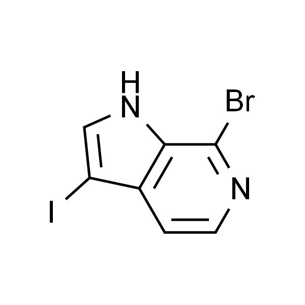 7-溴-3-碘-1H-吡咯并[2,3-c]吡啶