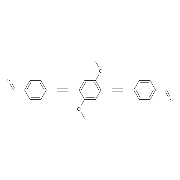 4,4''-((2,5-二甲氧基-1,4-亚苯基)双(乙炔-2,1-二基))二苯甲醛